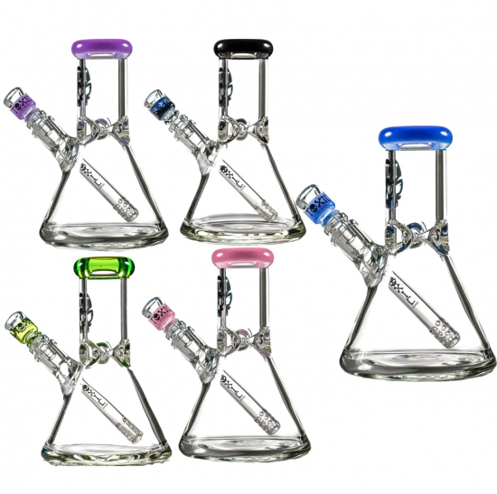 TOXIC Mini Beaker Water Pipe ファット水パイプ グリーン/ブルー