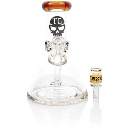 TOXIC Mini Beaker Water Pipe ファット水パイプ グリーン/ブルー