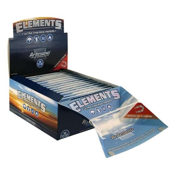 ELEMENTS エレメンツ Artesano Rice Papers king size ペーパー＋チップ＋トレー