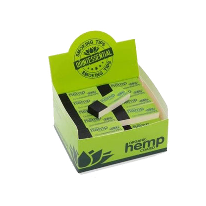 Quintessential クインテセンシャル Organic Hemp Coated Rolling Tips 小 チップ