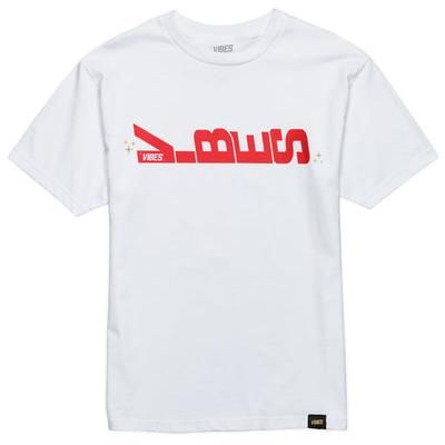 VIBES バイブス Sittin Sideways White T-Shirt ホワイト Tシャツ