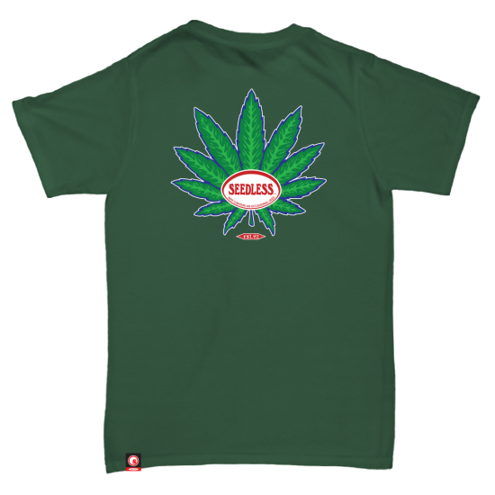 seedleSs シードレス OG SEEDLESS Tシャツ グリーン/ブラック