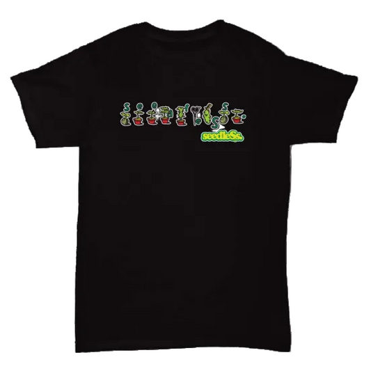 seedleSs シードレス 90 DAYS Tシャツ ブラック