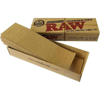 RAW ロウ gummed tips のり付きチップ