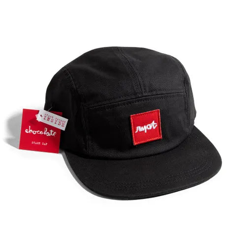 RYOT x CHOCOLATE ライオットxチョコレート 5PANEL STASH CAP  BLACK キャップ ブラック