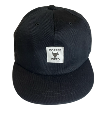 HOTBOX SESSIONS ホットボックスセッションズ "Coffee&We○d" 6P CAP キャップ グリーン/ブラックデニム/ブラック