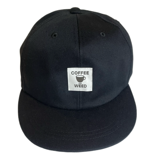 HOTBOX SESSIONS ホットボックスセッションズ "Coffee&We○d" 6P CAP キャップ グリーン/ブラックデニム/ブラック