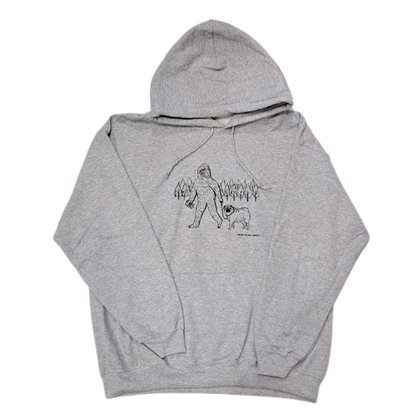 ★HOTBOX SESSIONS ホットボックスセッションズ "UMA" Hoodie フーディーパーカー ブラック／グレー/サンド