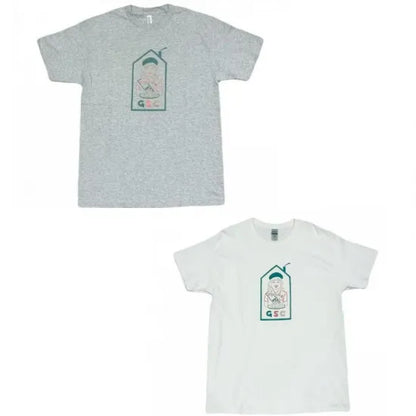 HOTBOXSESSIONS ホットボックスセッションズ"GSC" S/S Tee Tシャツ グレー/ホワイト