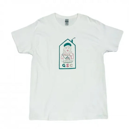 HOTBOXSESSIONS ホットボックスセッションズ"GSC" S/S Tee Tシャツ グレー/ホワイト