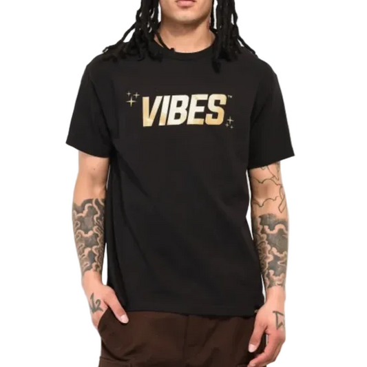 VIBES バイブス Logo T-shirts BLACK Tシャツ ブラック
