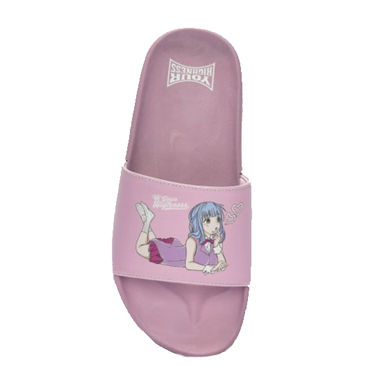 Your Highness Smokin' Bout U Pink Slide Sandals サンダル ピンク