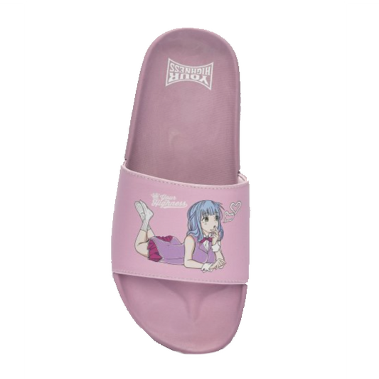 Your Highness Smokin' Bout U Pink Slide Sandals サンダル ピンク