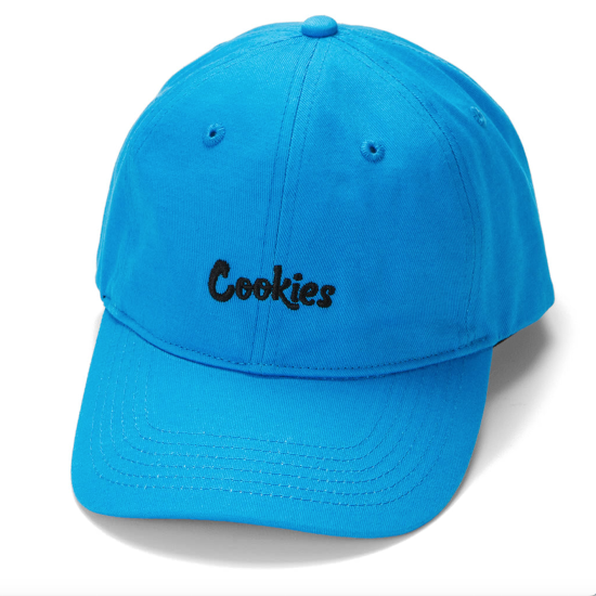 Cookies クッキーズ  ORIGINAL LOGO DAD CAP  キャップ ライトブルー/ブラック