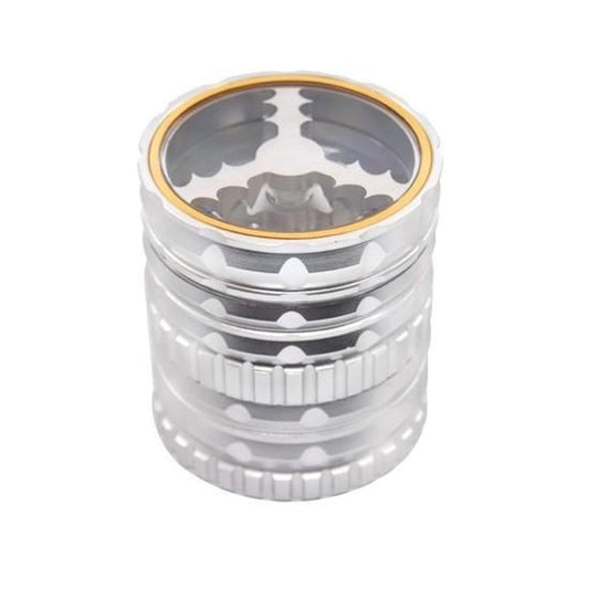 【SALE!!】CLEAR TOP 5LAYER ALUMINIUM GRINDER グラインダー #G20