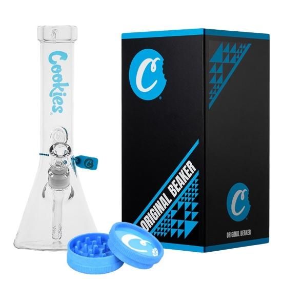Cookies クッキーズ Original Beaker Glass Water Pipe (33.7cm) 水パイプ