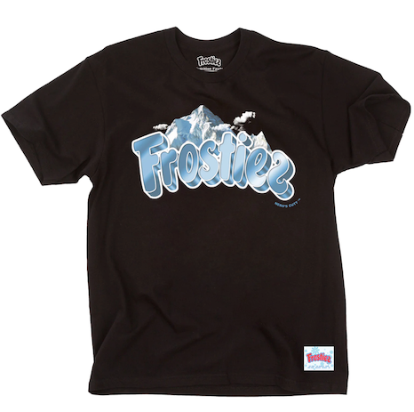 FROSTIEZ フロスティーズICE CAPS GRAPHIC T-SHIRT Tシャツ ブラック