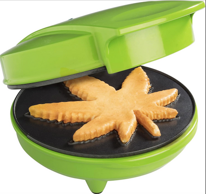 Pot Leaf Waffle Maker リーフ型ワッフルメーカー