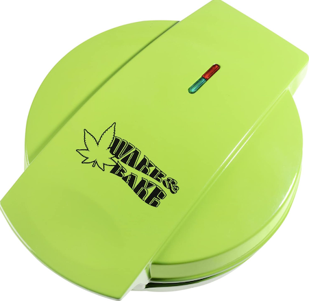 Pot Leaf Waffle Maker リーフ型ワッフルメーカー