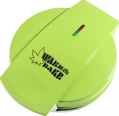Pot Leaf Waffle Maker リーフ型ワッフルメーカー