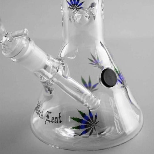 Black Leaf ブラックリーフ Pastel Leaves Beaker Water Pipe 水パイプ #2518114