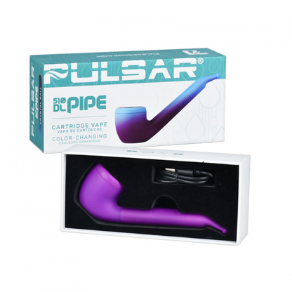 PULSAR パルサー 510 DL Pipe Variable Voltage Cartridge Vape Thermo Series 650mAh パイプ型バッテリー