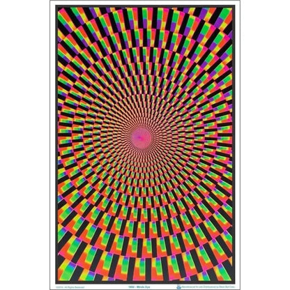 Mind's Eye - Flocked - Blacklight Poster ポスター #12