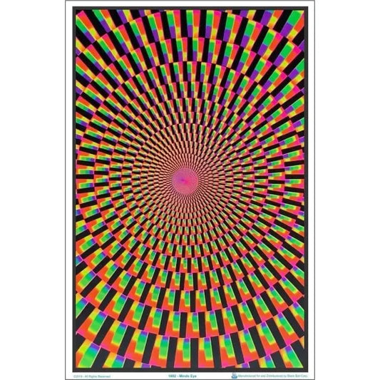 Mind's Eye - Flocked - Blacklight Poster ポスター #12
