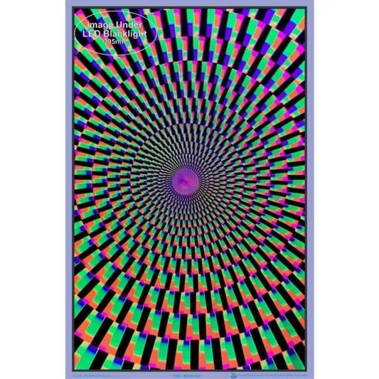 Mind's Eye - Flocked - Blacklight Poster ポスター #12