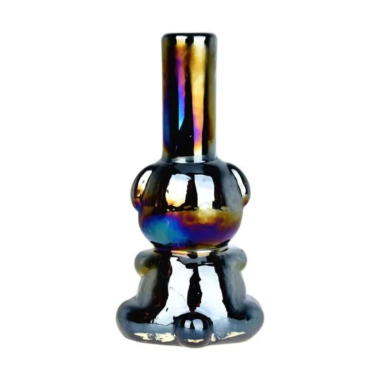 Bear-y Shiny Electroplated Soft Glass Water Pipe 水パイプ
