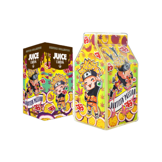 Dabtized ダブタイズド Juice Carton Bubbler Dab Straw & Dry Pipe キャラクター/オレンジ 水パイプ