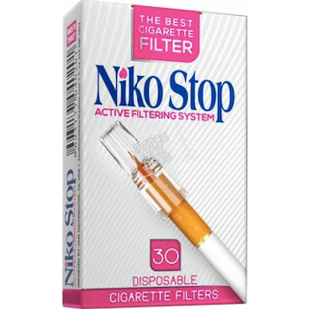 Niko Stop ニコストップ Cigarette Filter 30本入り たばこフィルター