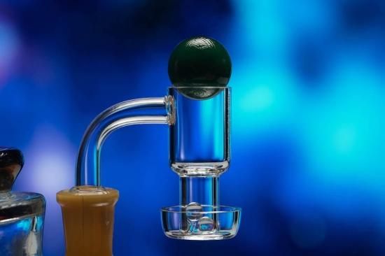 SPACE KING スペースキングBlender Terp Slurper Banger Kit (YELLOW) ガラスバンガー＆バンガーキャップ