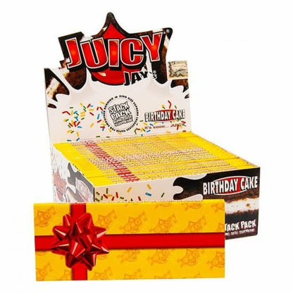 Juicy Jay's ジューシージェイズ Flavored Rolling Papers King Size Birthday Cake ペーパー