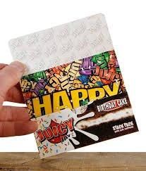 Juicy Jay's ジューシージェイズ Flavored Rolling Papers King Size Birthday Cake ペーパー