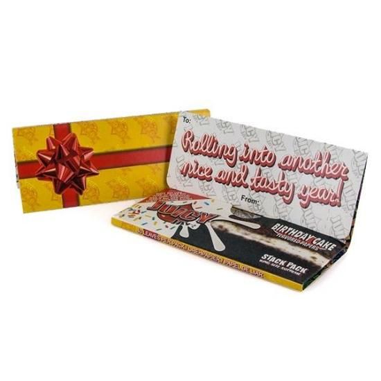 Juicy Jay's ジューシージェイズ Flavored Rolling Papers King Size Birthday Cake ペーパー