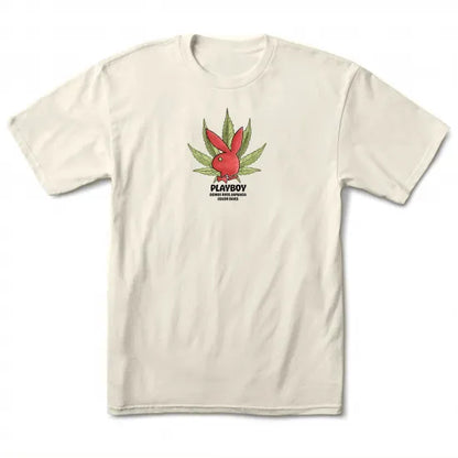 COLOR BARS カラーバーズ x PLAY BOY プレイボーイJamaica Spade Tee Tシャツ クリーム