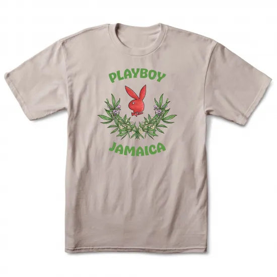 COLOR BARS カラーバーズx PLAY BOY プレイボーイ Jamaica Core Logo Tee Tシャツ サンド