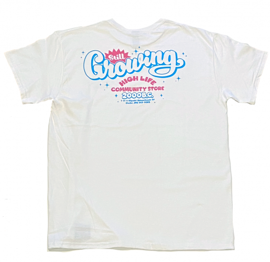 2000B.C. ORIGINALS ツーサウザンドビーシーオリジナルズ TEE "Still Growing"   Tシャツ ホワイト/ブラック
