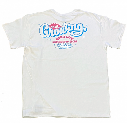2000B.C. ORIGINALS ツーサウザンドビーシーオリジナルズ TEE "Still Growing"   Tシャツ ホワイト/ブラック
