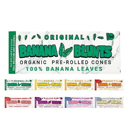 Banana Blunts バナナブラント Organic Pre-rolled Cones プレロールコーンペーパー