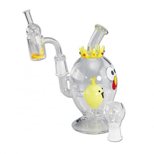 Black Leaf ブラックリーフ King Egg Oil Warter pipe  Percolator コンセントレートバブラー #tyb 186