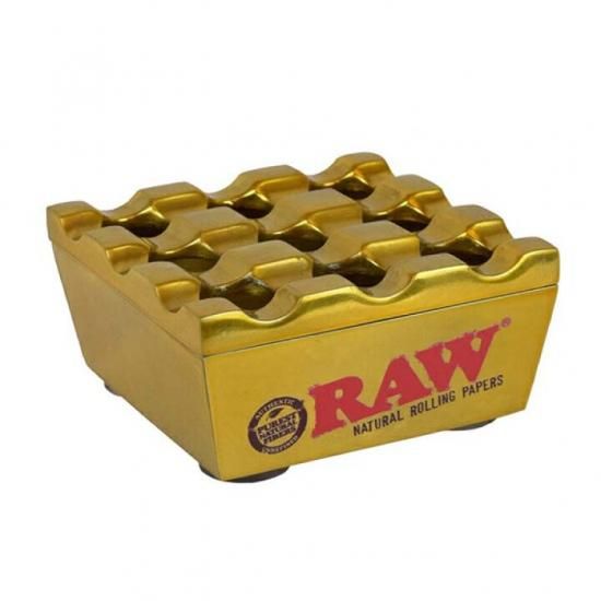 RAW ロウ REGAL WINDPROOF METAL GOLD ASHTRAY ゴールド灰皿