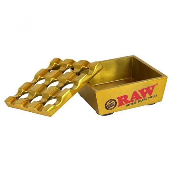 RAW ロウ REGAL WINDPROOF METAL GOLD ASHTRAY ゴールド灰皿