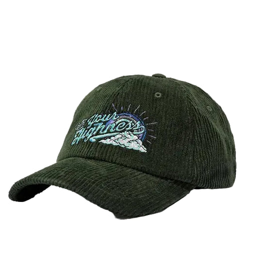 ★Your Highness ユアーハイネス Another Day Corduroy Green Strapback Cap キャップ グリーン