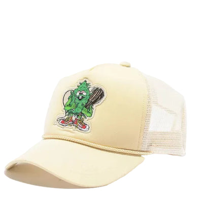 Your Highness ユアーハイネス Attitude Cream Trucker Cap キャップ クリーム