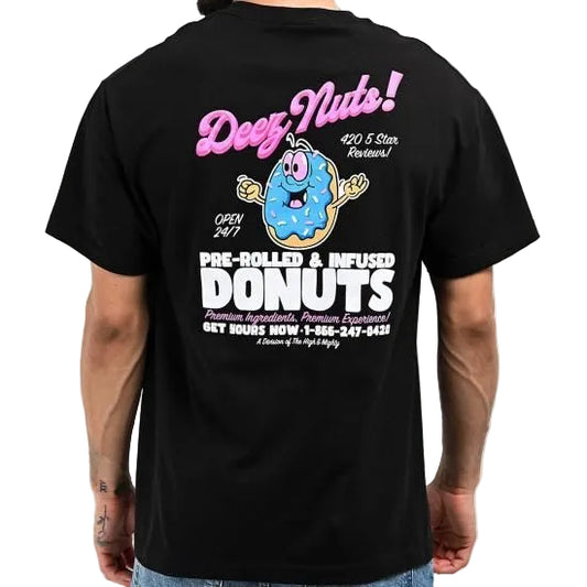 The High & Mighty ザハイアンドマイティー Deez Nuts Black T-Shirt Tシャツ ブラック