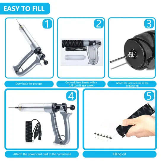 Cartridge Filling Gun Machine 25ml アトマイザー/カートリッジ注入ガン