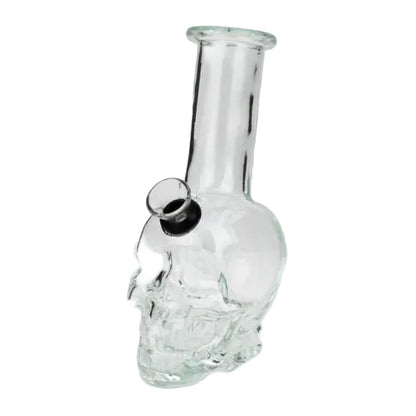 Mini Skull base soft glass water pipe 水パイプ #SK1