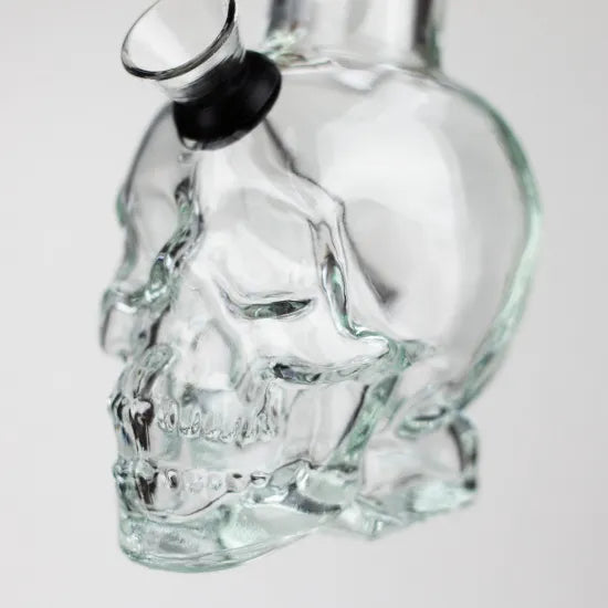 Mini Skull base soft glass water pipe 水パイプ #SK1